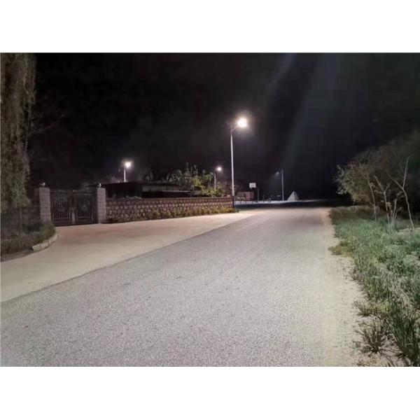 10M 115W Integrated Solar Led Street Light With 24V 50Ah Battery , High Bright