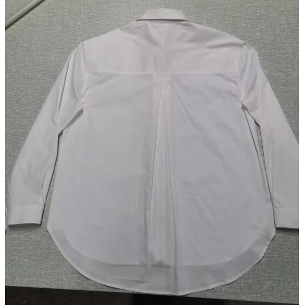 100% хлопок блузок с тканями лайкра простирания для женщин