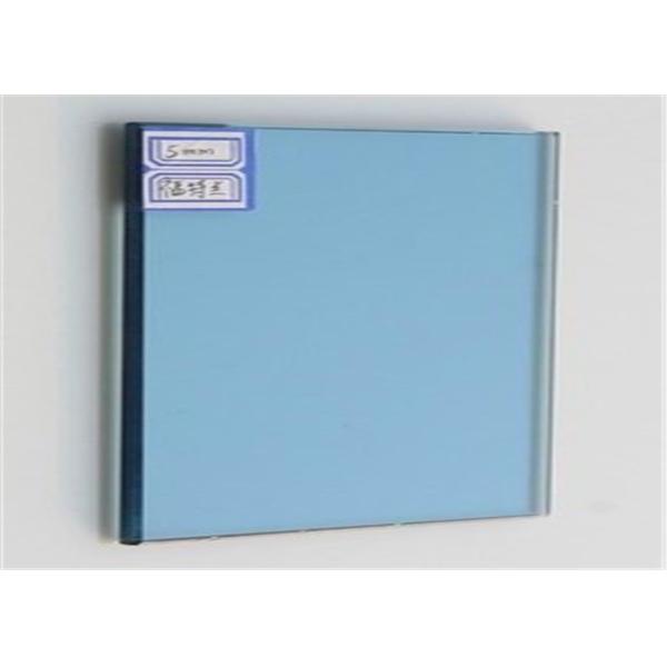 Flat Light Blue Tinted Glass Insulated Tinted Tempered Glass For Interior Glass Screens