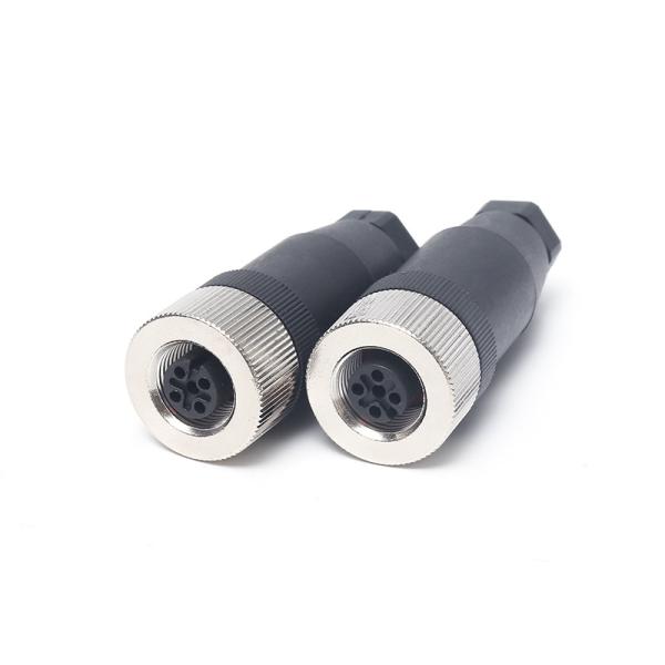 Соединитель кабеля GPIO круговой с кабельным соединителем M12 4pin 5pin 8pin 12pin Lan CAT5