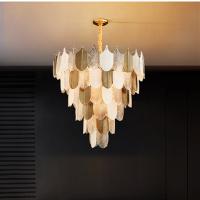 Luz moderna de suspensão 500*300mm do pendente da lâmina de folha E14