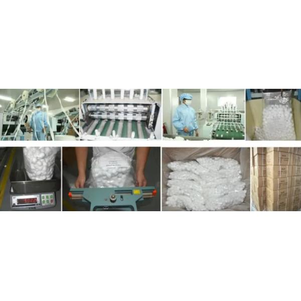 Одноразовый медицинский абсорбент 2 г Цветные 100% чистые стерильные хлопковые шарики