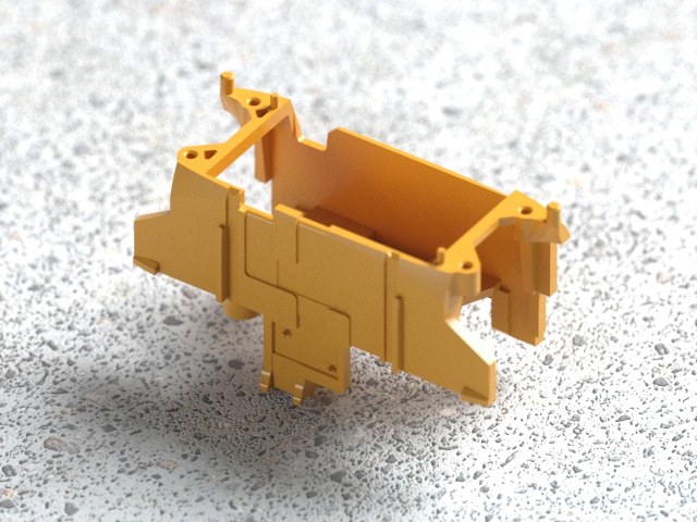 OEM / ODM: Precision Injection Molding & Earphone Charging Box Bracket (1*4) No.24201