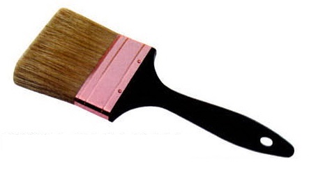 ODM White Bristle House Paint Brush For Exterior Wall