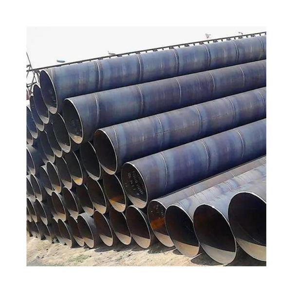 5.8m 12m Tubo de aço de precisão PE revestido SS400 Q235 Tubos de aço soldados em espiral