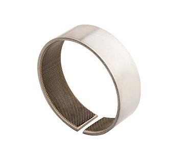 Woven Glide Bushing Sliding Bearings Bore Size | Coiled Stainless Steel Fabric Self-Lubricating Bearings /Kevlar