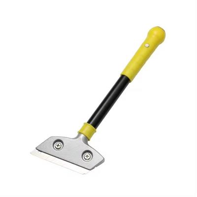 Aluminum Alloy Floor Scraper Long Handle Scraper for Removing Paint Wallpaper Glue