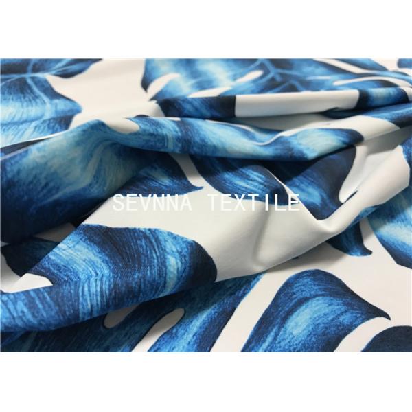 Weft Knitted Acid Printing Nylon Repreve Fabric Stretching Anti Odor Eco Friendly Ethical Fashion