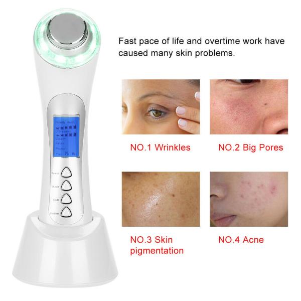 IPL Photon Ultrasonic Galvanic Facial Machine 3Mhz Ultrasonic Functions