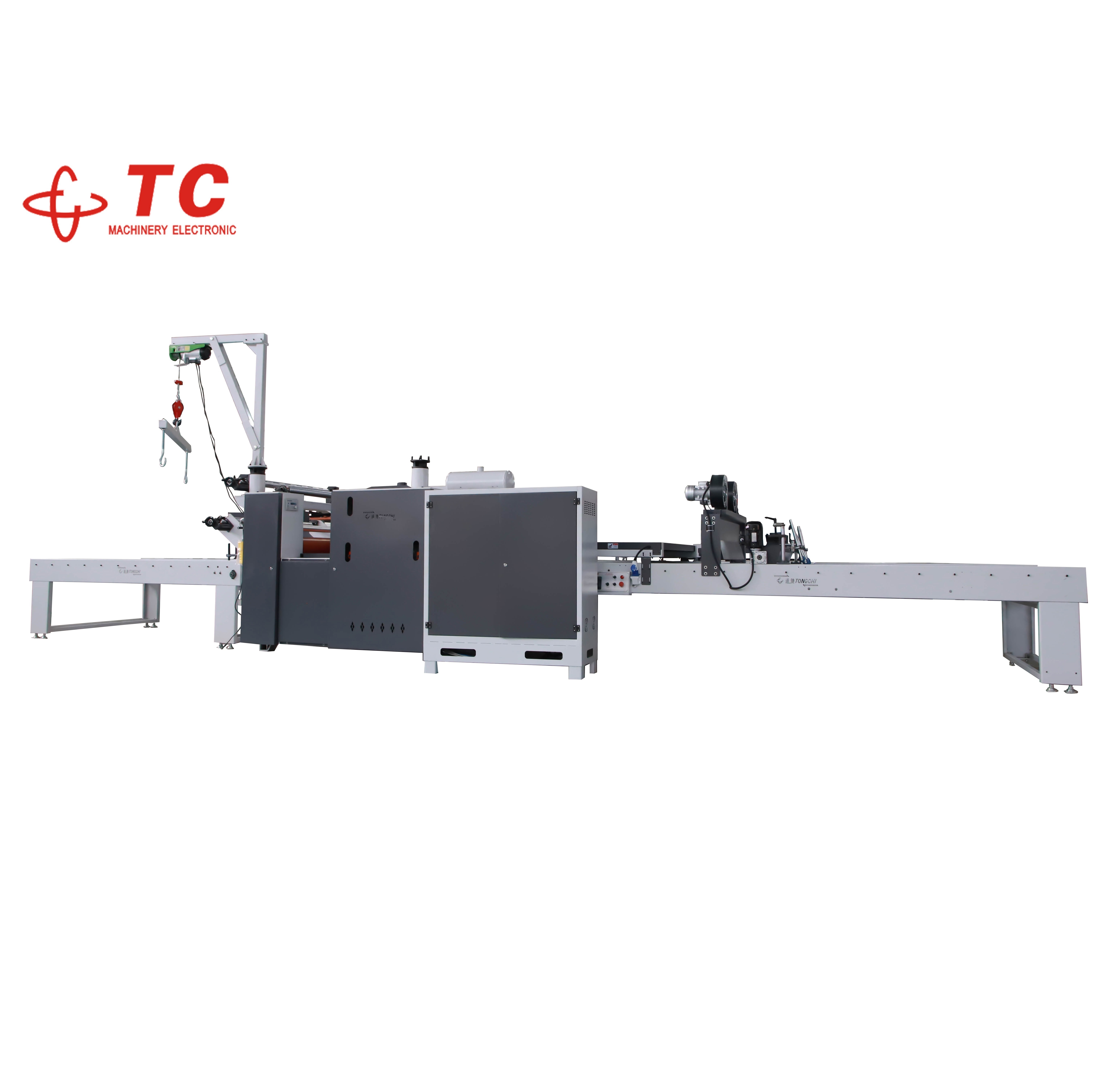 TC Woodworking Machinery Factory Price 1350-1600-1900 PVC  PAPER PET  Acrylic High Glossy PUR Hot Glue Laminating Machine