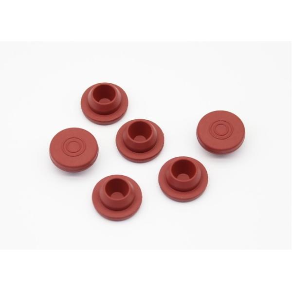 красные фармацевтические резиновые затворы 20-А с чудесной химической стойкостью