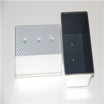 RK Bakeware Foodservice NSF 900g Pullman Forma de Pão Forma de Pão Antiaderente Forma de Pão de Alumínio Caixa de Torradas