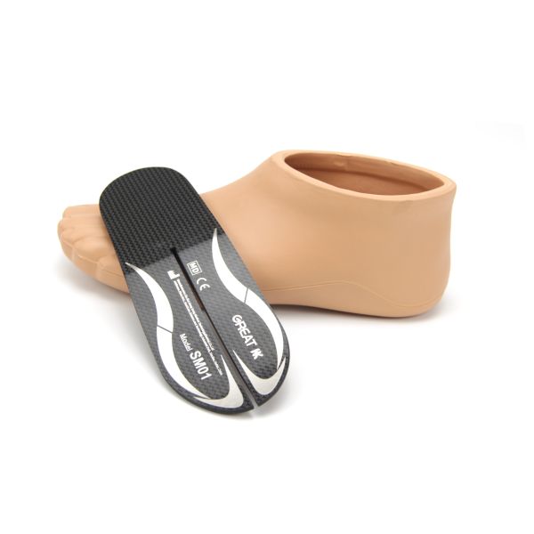 Lightweight And High-performance Carbon Fiber Prosthetic Foot Plate
