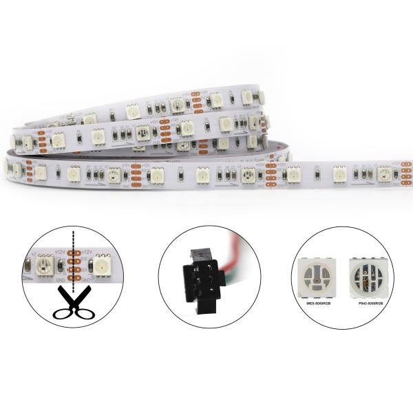 WS2813 Programmable Led Light Strips DC12v Digital Strip Light IP67