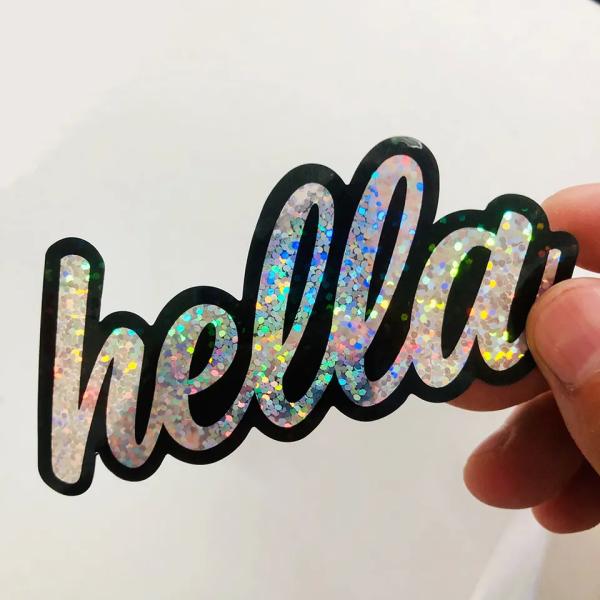 Custom Printing Waterproof Vinyl Stickers Adhesive PVC Die Cut Logo Sticker