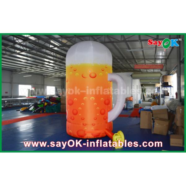 пивная бутылка изготовленных на заказ раздувных продуктов ткани 210Д Оксфорда раздувная с печатью логотипа