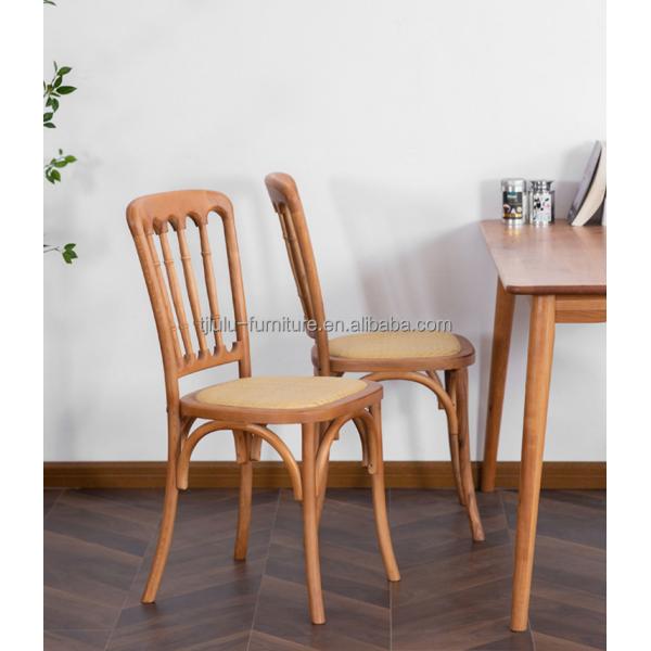Classical Solid Wood Chivari Chair Rattan Dining Wedding Chairs for Wedding Events