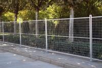 Fácil de instalar y quitar Rejilla de seguridad temporal de cinco pies de altura Australia Rejilla de acero