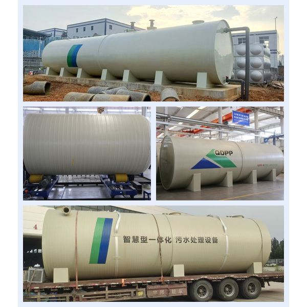 STP PP Integrated Sewage Treatment Equipment Water Treatment Equipment