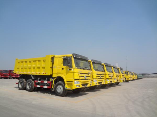 Sinotruk Howo Heavy Duty Truck 20 Tons 371HP 6x4 Front Lifting Dump Truck For Mining
