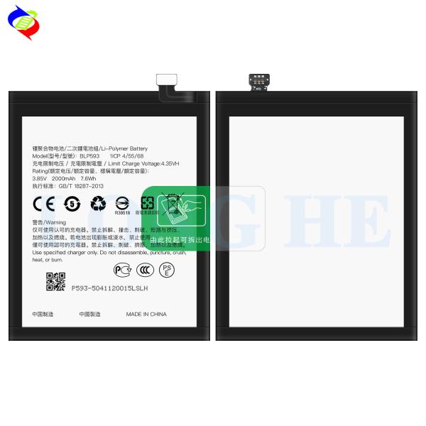 3000mAh 3.85V bateria recarregável de lítio BLP593 para OPPO Neo 5 A31R1201 A31T U Slim