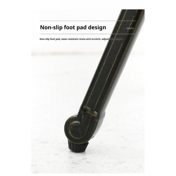 Balcony Dining Wooden Board Courtyard Table And Cast Aluminium Chairs