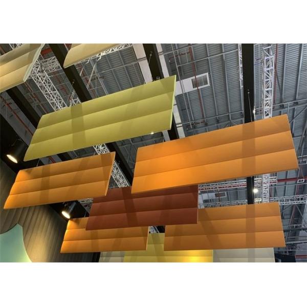 Вертикально акустические дефлекторы потолка/приостанавливали акустические экраны для офиса