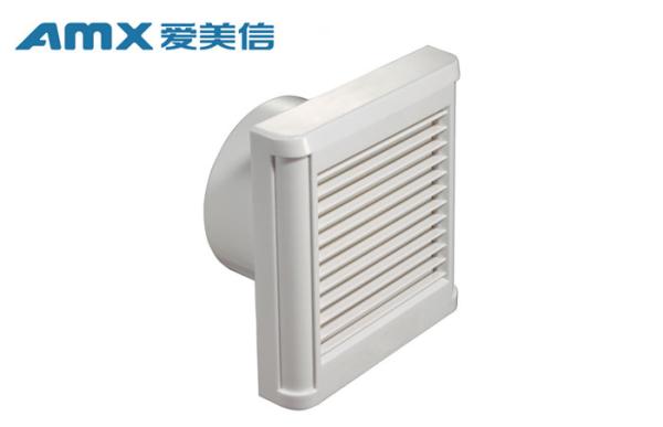 Indoor Wall Mounted Bathroom Ventilation Fan High Speed 4 Inch To 8 Inch