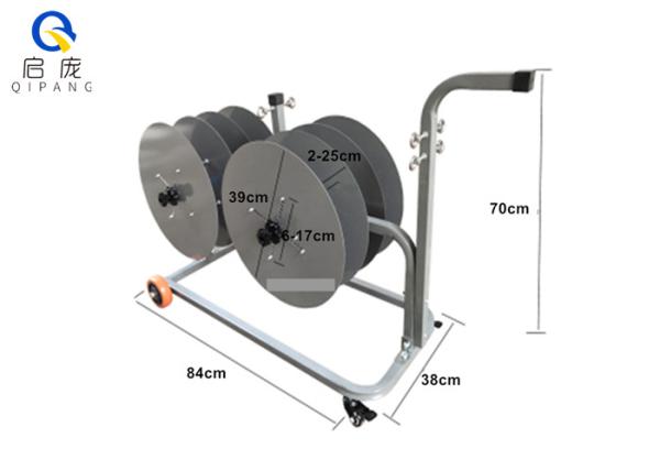 60 - 170 Mm Inner Diameter Automatic Cable Coiling Machine Aluminum Wire Payoff Stand