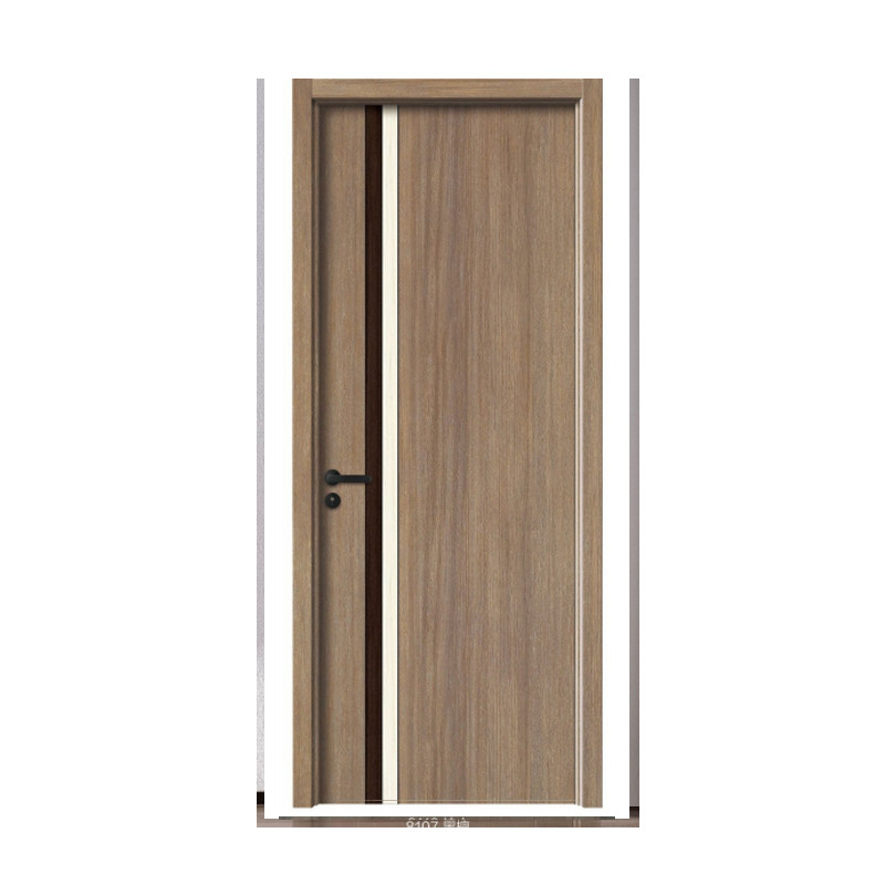 Luxury Design Wooden Main Gate Double Door Design Wooden Door with Automatic Door Operators Handle and Smart Locks