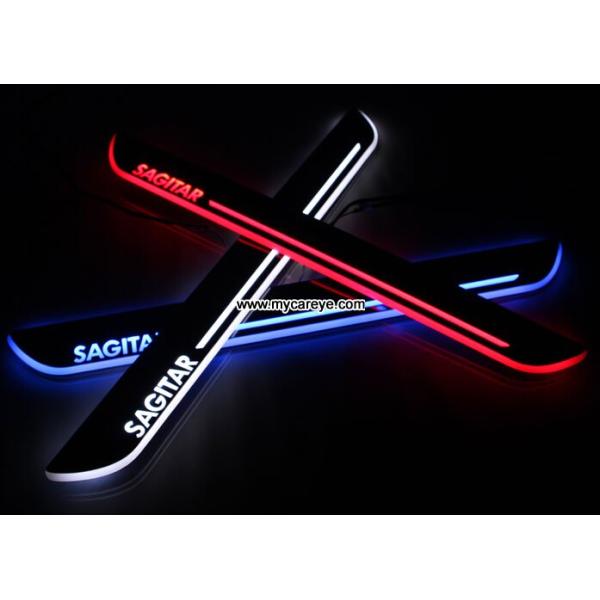 Volkswagen Sagitar car welcome light led Moving Door sill Scuff Pedal Lights