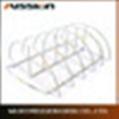 Outdoor  Smoker Stainless Steel BBQ V Rib Rack Kamado Accessories