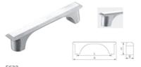Armário de cozinha oco quadrado longo de aço inoxidável dos punhos 224mm da anti oxidação forte