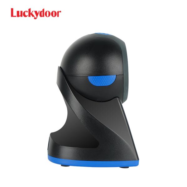Supermarket Desktop Omni-Directional 2D Barcode Scanner Cheap USB/RS232/COM Interface QR Code Reader for IOS A4 Size POS Ready