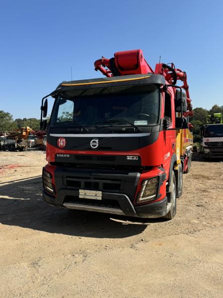 Construction Sites Automatic Volvo Second Hand Pump Truck 28 Meter Equipment