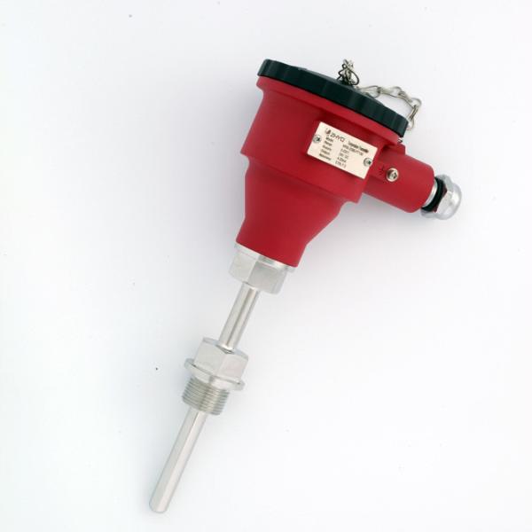 Thread Connection Industrial Temperature Sensor , K E J T PT100 CU50 PT1000 Temperature Sensor