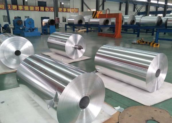 Heavy Gauge Aluminium Household Foil Reels Packaging For BBQ / Microwave Oven