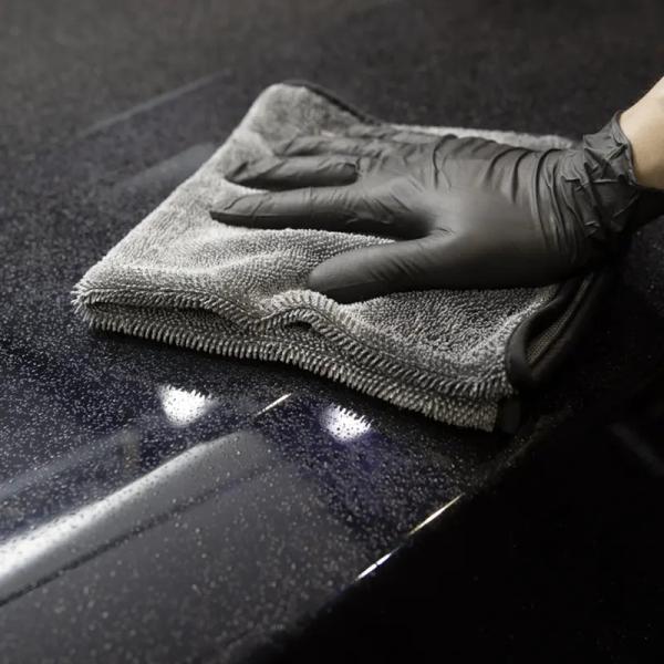 Serviettes de detailing pour voiture en microfibre 600 GSM 40x60cm Personnalisables