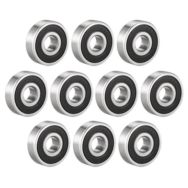 Single Row 6202 2RS Ball Bearing ABEC 5 ABEC 7 Motor Bearing