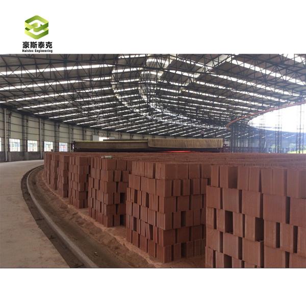 200000 Capacity Automatic Rotary Rotary Tunnel Kiln For Dry And Burn Bricks Production