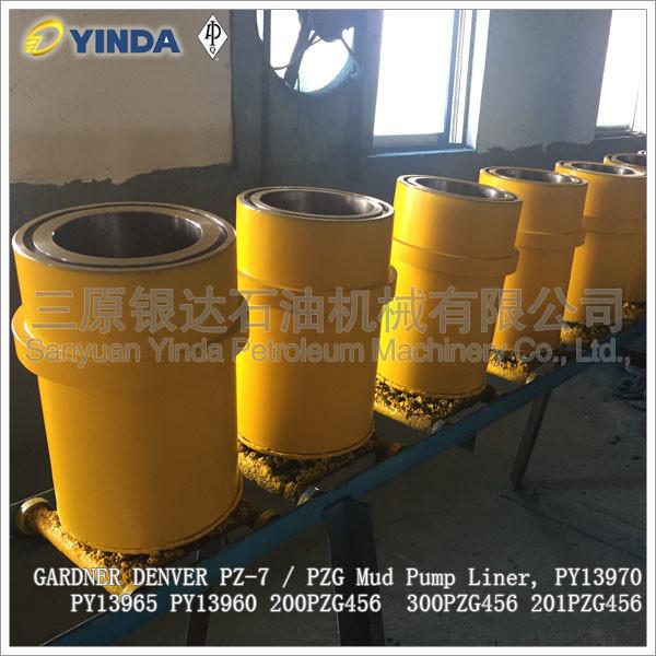 GARDNER DENVER PZ-7 / PZG Mud Pump Liner PY13970 PY13965 PY13960 200PZG456 300PZG456 201PZG456