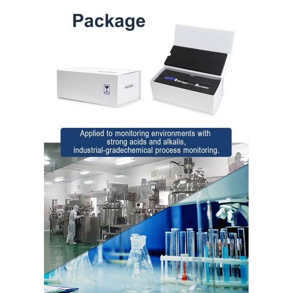 0~135℃ High Temperature ORP Sensor For Strong Acid And Alkaline Wastewater