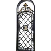 Porte coulissante en acier en verre avec ouverture automatique