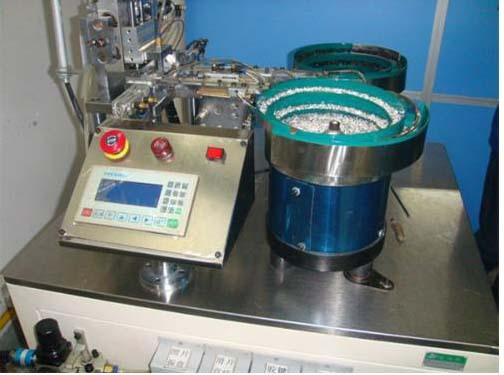 Silver Point Contact automatic riveting machine