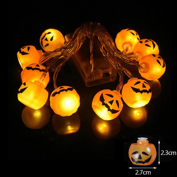 Eyeball String Light Batterey Charged Muticolor Eye Night Light Hanging Wall Decor Festoon Decoration LED Halloween Lights