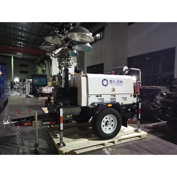 портативная мобильная башня СИД места строительства масла минирования 16КВ мобильная светлая