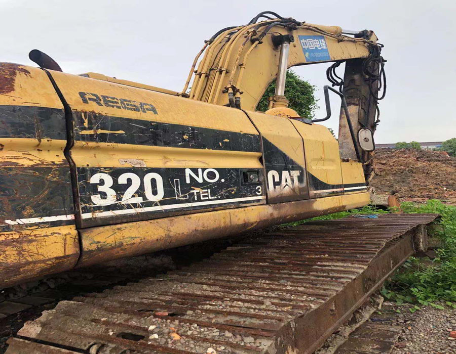 2012 заграждение Crawler 320BL года телескопичное использовало экскаваторы CAT