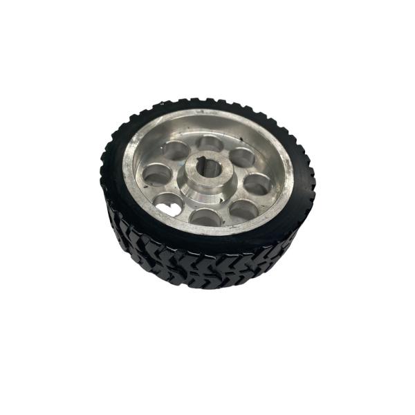 Precision Ball Bearings PU Coated Wheels for Industrial and Heavy-duty Applications with Polyurethane Material