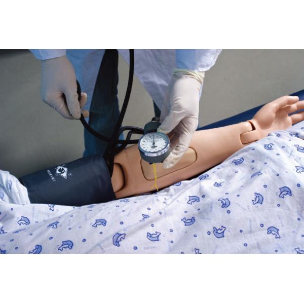 Advanced Adult Full  -body Male Nursing Model simulation with CPR , BP Measurement