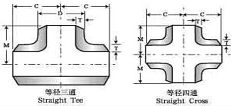 Тройник A815 Uns S31803 трубы нержавеющей стали штуцеров трубы сварки двухшпиндельный, S32750, S32760